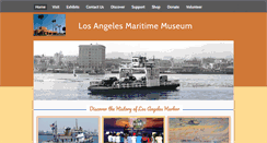 Desktop Screenshot of lamaritimemuseum.org